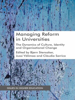 cover image of Managing Reform in Universities